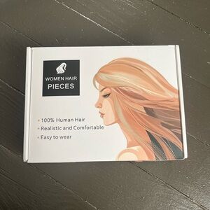 Reddish Blonde Hair Topper